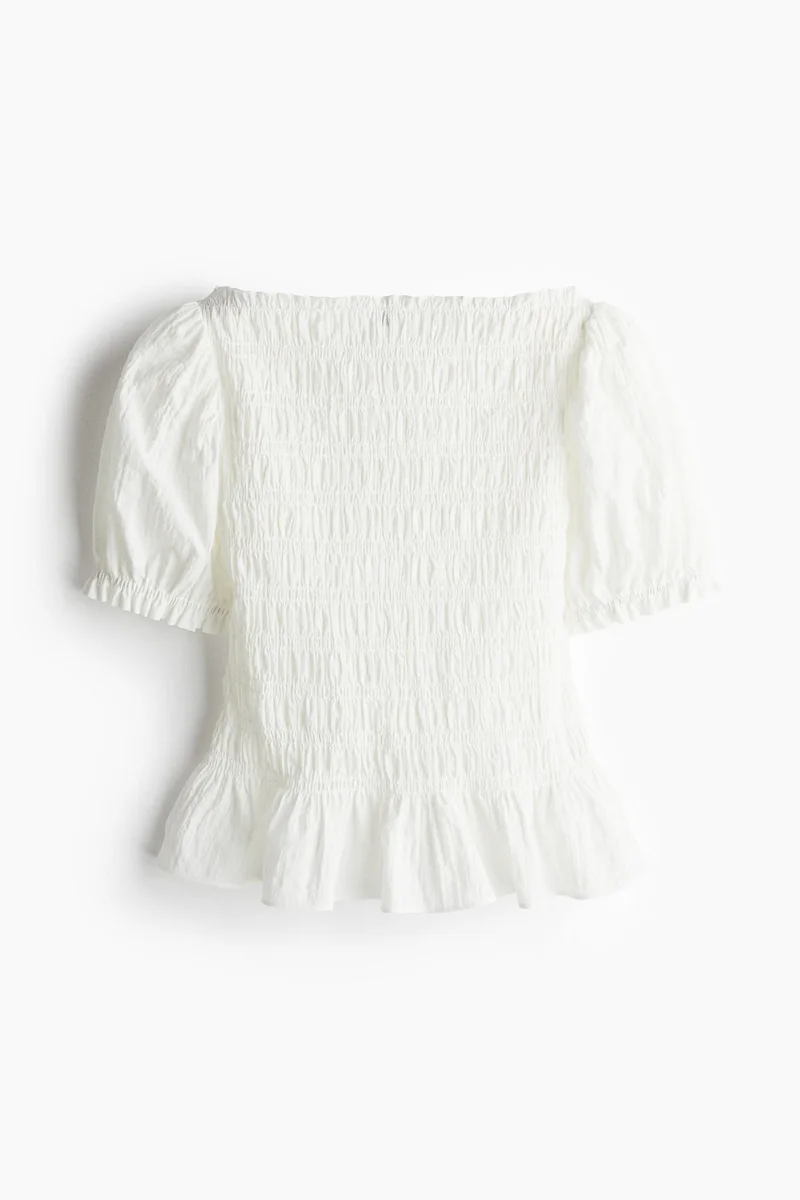 H&M Smocked Blouse
