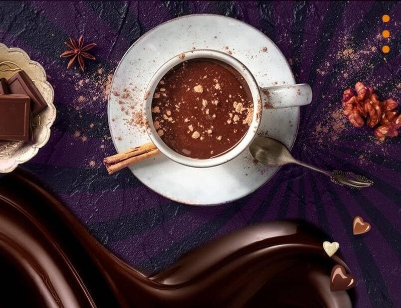 MOKATE موكات هوت شوكليت لايت - 10 أكياس (11 جرام لكل منها) - Image 2