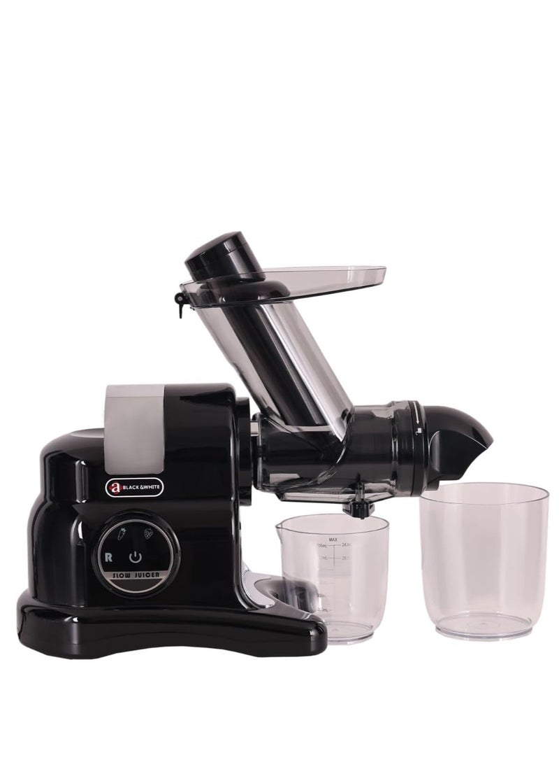بلاك & وايت BLACK & WHITE Slow Juicer BWSJ1517B  - Image 1