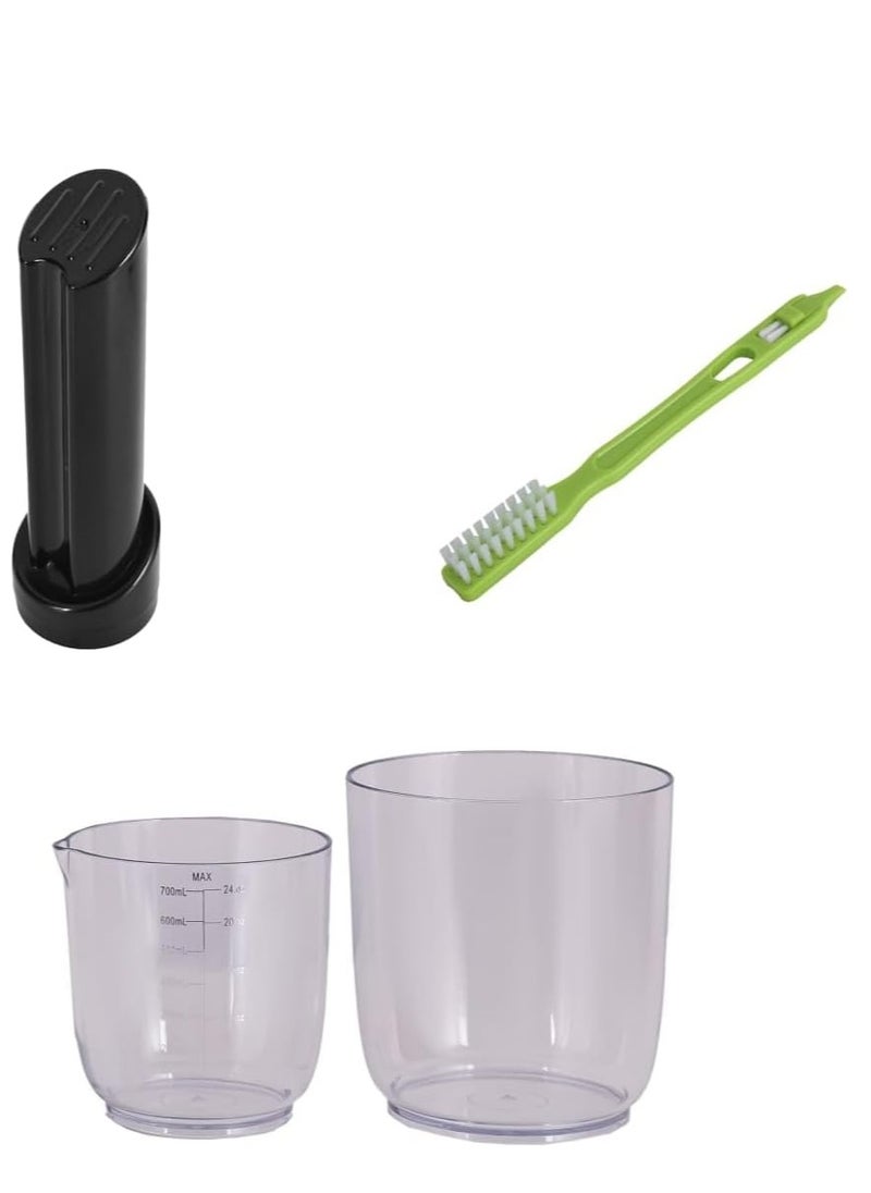 بلاك & وايت BLACK & WHITE Slow Juicer BWSJ1517B  - Image 4