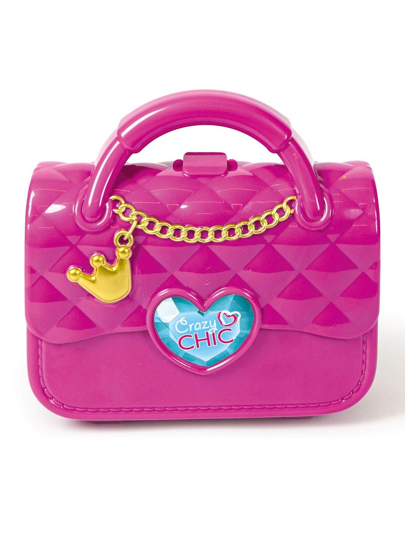 كلمينتوني حقيبة مكياج كريزي شيك - مستحضرات تجميل للأطفال آمنة وقابلة للغسل، مجموعة مكياج للفتيات لعمر 6 سنوات فما فوق - Image 5