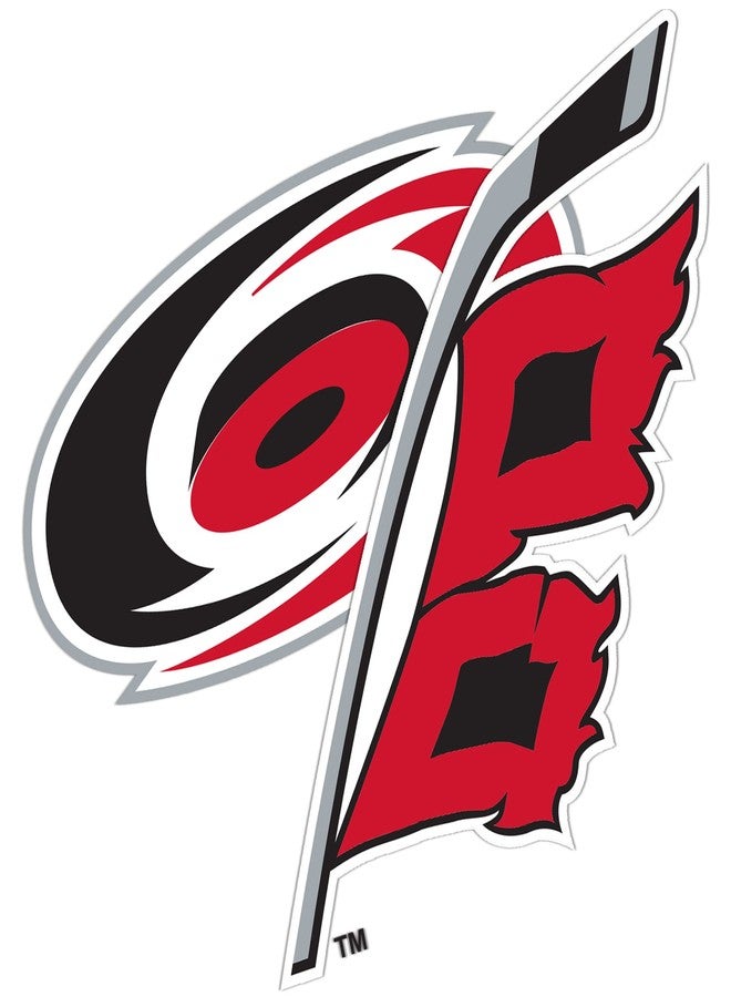Desert Cactus Carolina Hurricanes Sticker NHL Team National Hockey League Vinyl Decal Laptop Water Bottle Car Scrapbook (4 inch Sticker) - Image 1