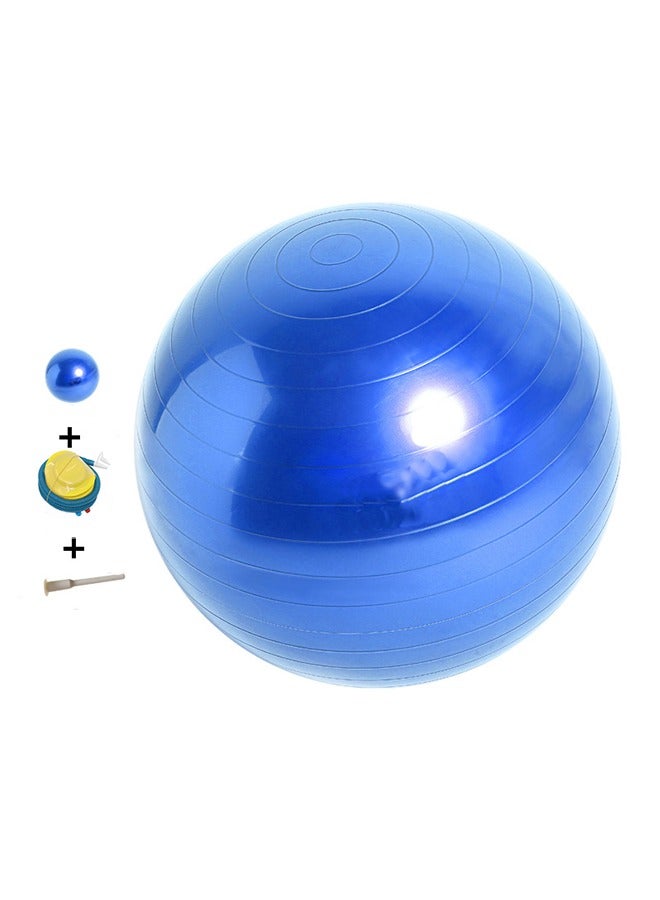 كرة يوغا قابلة للنفخ كرة لياقة بدنية 75 سم - Image 1