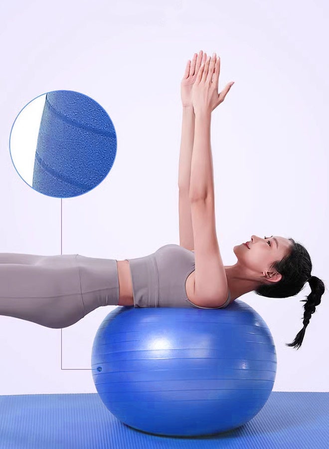 كرة يوغا قابلة للنفخ كرة لياقة بدنية 75 سم - Image 5