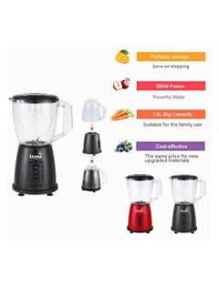ICONA Icona Commercial Nutrition Grinder & Blender – 1.5L Food Processor for Juicing, Blending, Ice Crushing, 300-400W Copper Motor for Home, Hotel, Kitchen Use  - Image 4