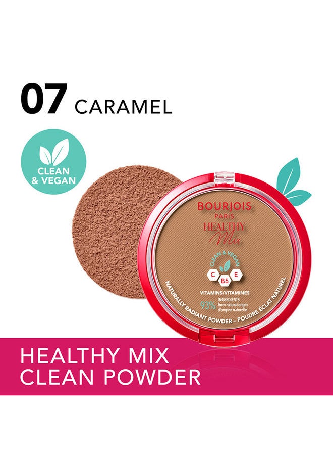 BOURJOIS PARIS Healthy Mix Clean Powder - 07 - Caramel  - Image 2
