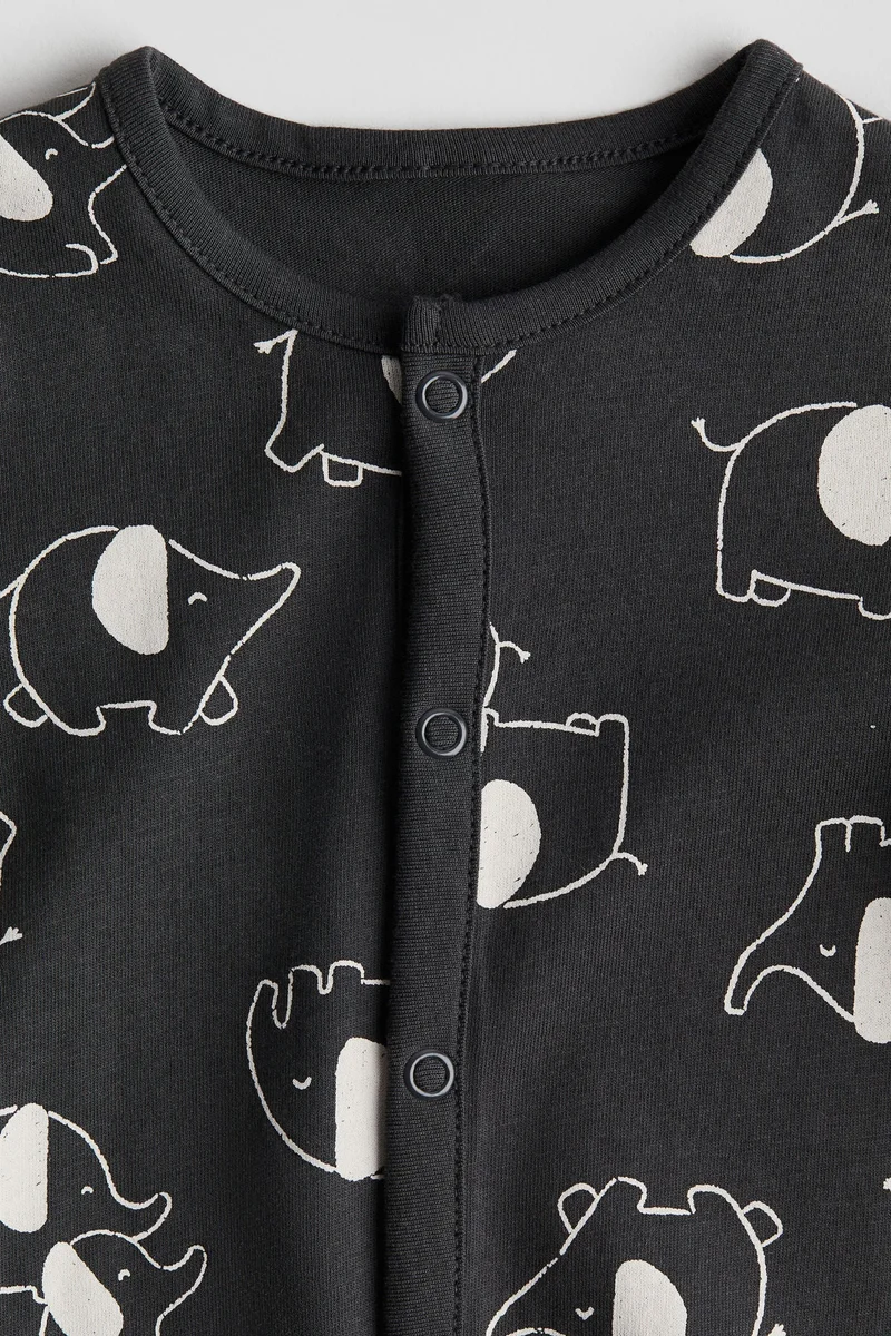H&M Patterned sleepsuit