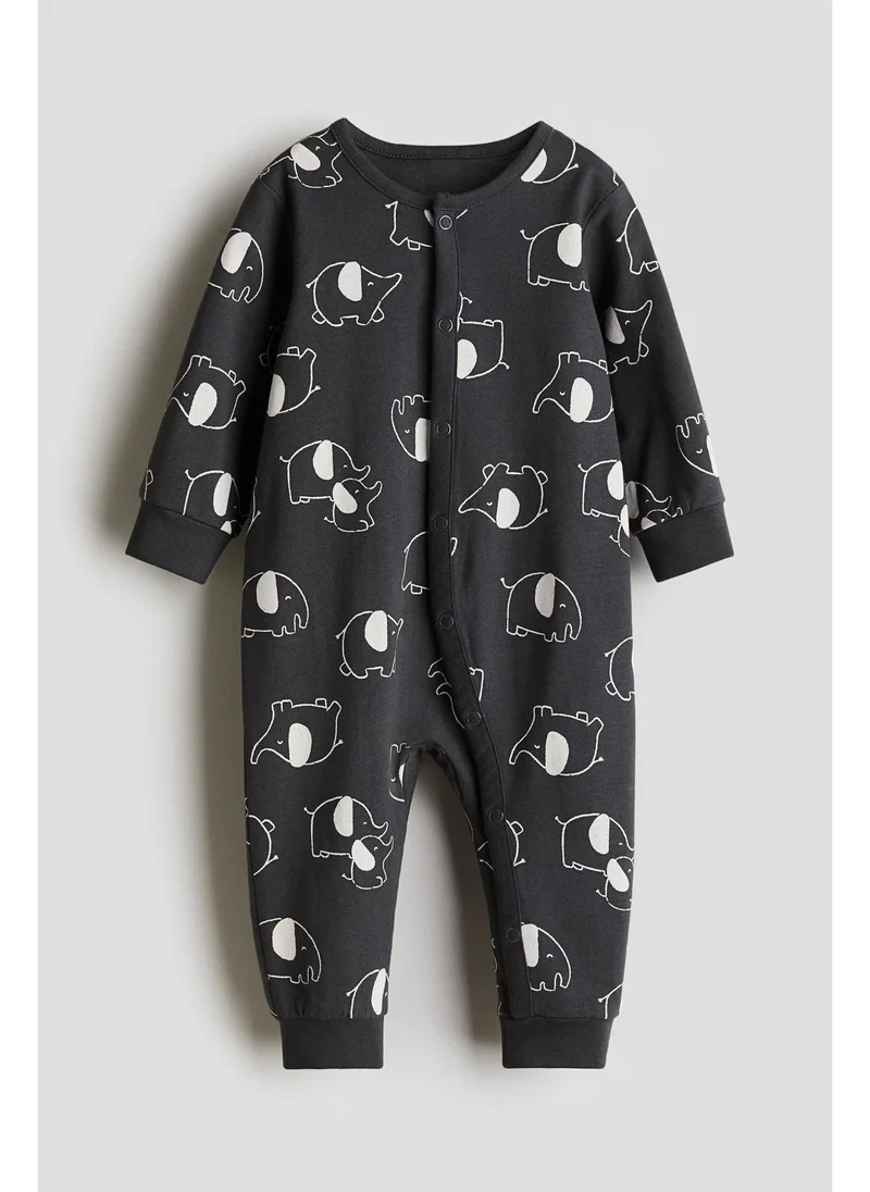 H&M Patterned sleepsuit