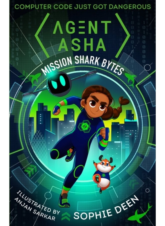 Agent Asha Mission Shark Bytes - Paperback