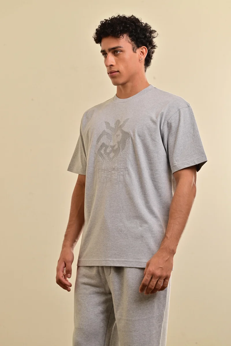 Esso5 Bleeding Logo Oversized Tee