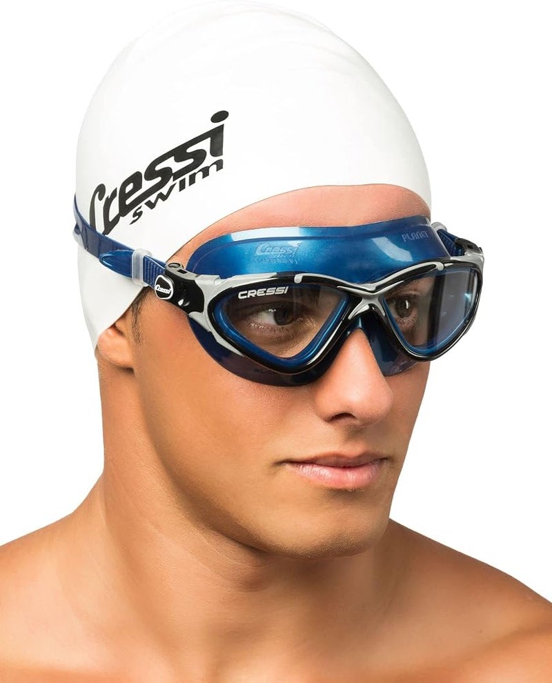 كريسي نظارات السباحة Cressi Planet Goggles – نظارات عالية الجودة للسباحة وحمامات السباحة وسباقات الترياثلون وجميع الرياضات المائية، مقاس واحد، مناسبة للبالغين من كلا الجنسين - Image 4