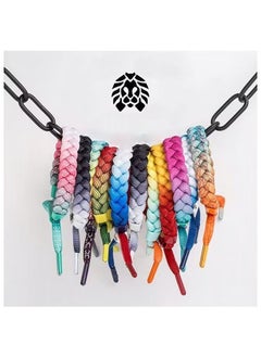 Rastaclat Graded Holographic Reflection Knot Band Braided Bracelet Fashion Handstring  - Image 3