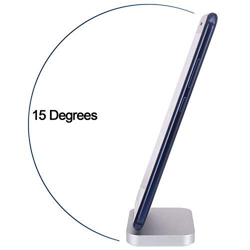 Yeebline Type C Charger Dock, [Aluminum Alloy] USB Type-C Charger Stand Cradle Charging Station Compatible with iPhone 15 Series, Nexus 6P/5X, OnePlus 3T/3/2 and Other USB-C Devices (Silver Aluminum) - Image 5