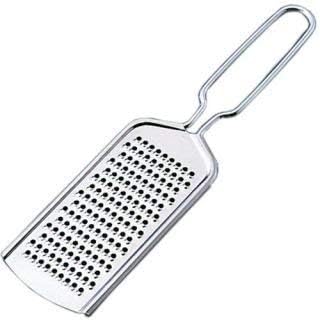Laxmi Kitchenwere Stainless Steel Food Grinderfor Garlic Tomatoes Beans Legumes Onions Stainless Steel Cheese Grater Steel Kisni for Kitchen Ginger Grater Citrus Zester Grater for Kitchen Pack of 4 - Image 2