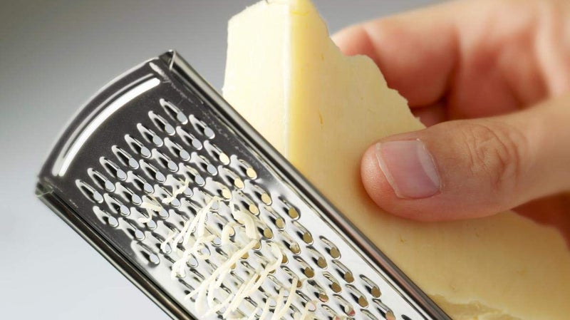 Laxmi Kitchenwere Stainless Steel Food Grinderfor Garlic Tomatoes Beans Legumes Onions Stainless Steel Cheese Grater Steel Kisni for Kitchen Ginger Grater Citrus Zester Grater for Kitchen Pack of 4 - Image 3