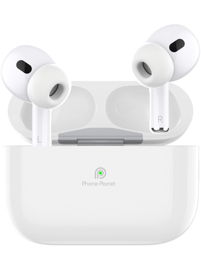 Phone Planet - Pro Air pod Phone Planet Compatible With Android iPhone White - Image 1
