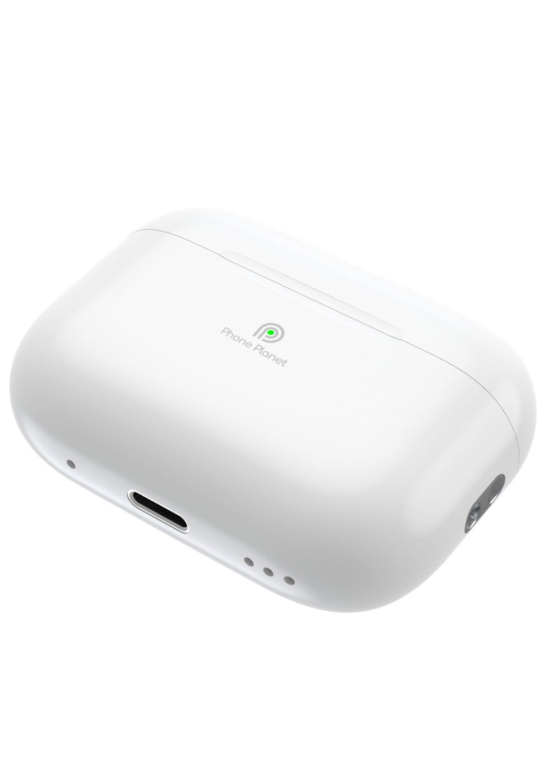 Phone Planet - Pro Air pod Phone Planet Compatible With Android iPhone White - Image 1