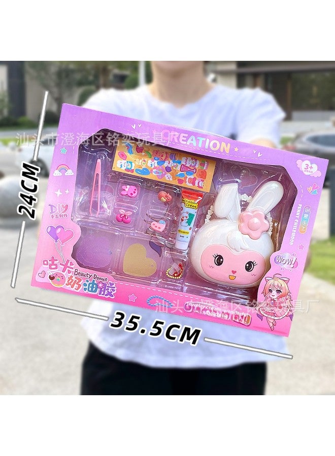 Princess Barbabi Doll Gift Box Set Children's Play Dress-up Girl Toy Institutional Gift Wholesale-Color:Goo Card Tote  - Image 1