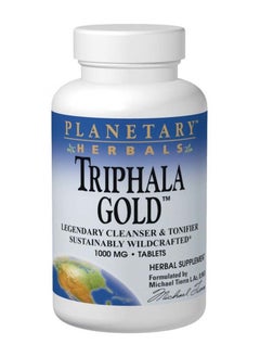 PLANETARY HERBALS Planetary Herbals Triphala Gold, 1000 mg, 60 Tablets 