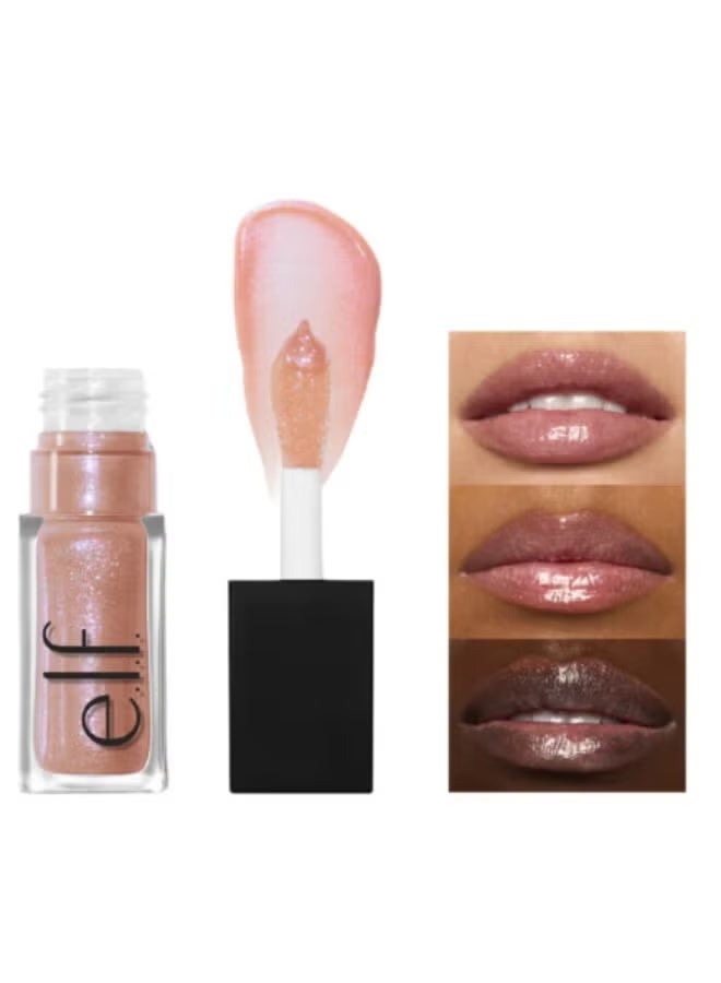 إلف زيت الشفاه المنعش اللامع، زيت شفاه ملون مغذي لإطلالة فائقة اللمعان، غني بزيت الجوجوبا، نباتي ولم يُختبر على الحيوانات، بنكهة الحلوى - Image 1