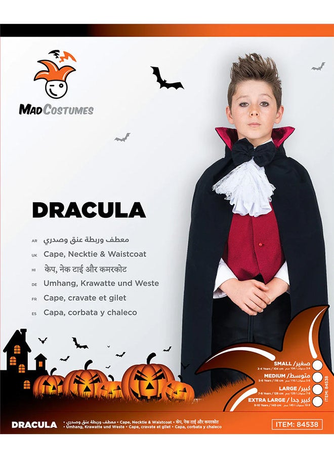 Mad Costumes Dracula Kids Halloween Costume  - Image 4