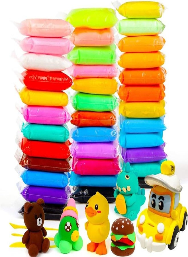 ARETOR Super Light Multicolor Air Dry Soft Creative Clay Pack of12 Different Color - Image 2