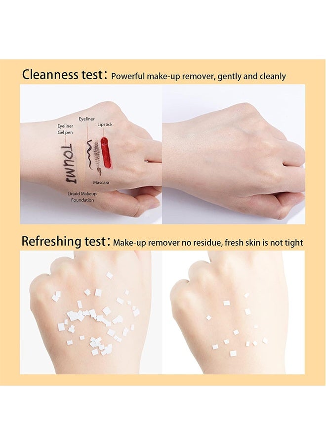 JULIA POP Makeup Cleansing Cream,Travel Size Face Cleansing Balm Makeup Remover Gentle Nourishing Facial Cleansing Melting Balm to Oil Mild Eye Lip Face 3-in-1 Refreshing Clean Balm Makeup Remover Oil Set for All Skin -8pcs  - Image 5