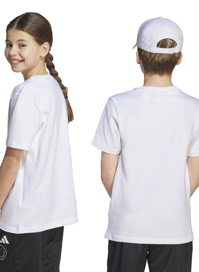 اديداس تيشيرت جرافيك سمايلي وورلد للشباب - Image 2