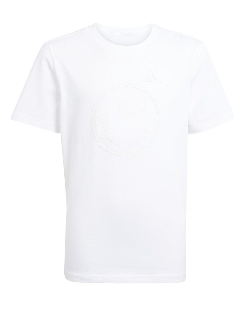 اديداس تيشيرت جرافيك سمايلي وورلد للشباب - Image 5