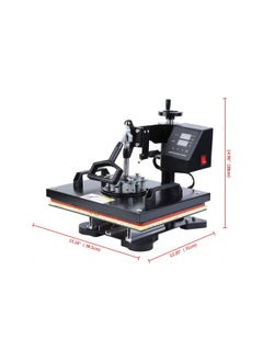 سيلفرسي إن سي آلة الضغط الحراري الرقمية Swing Away Transfer Sublimation Printer 8 في 1 15 بوصة × 12 بوصة للكوب والقميص والكوب والطبق والقبعة  - Image 2