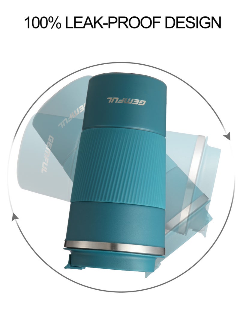 GEMFUL - Travel Coffee Mug Stainless Steel Vacuum Ice and Hot Drinks Insulated Tumbler for Home Office Outdoor Works - Image 1