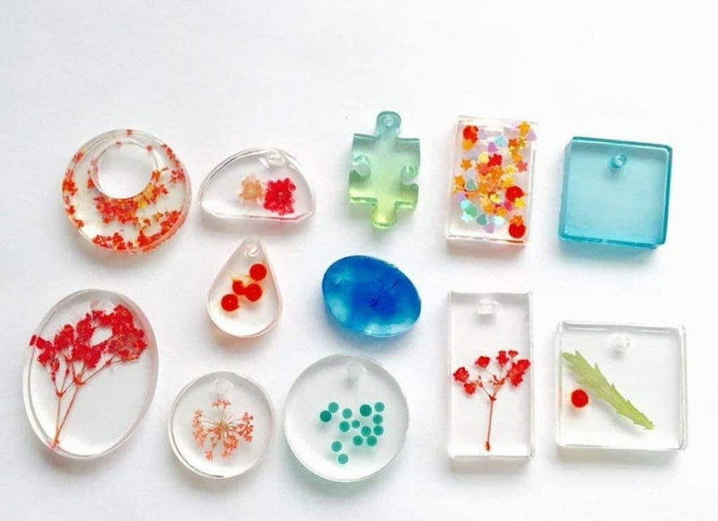 Eoast 3Pcs Resin Mould for DIY Jewellery Keychains Pendant Epoxy Resin Art Kit Resin Jewellery DIY Making Tool - Image 3