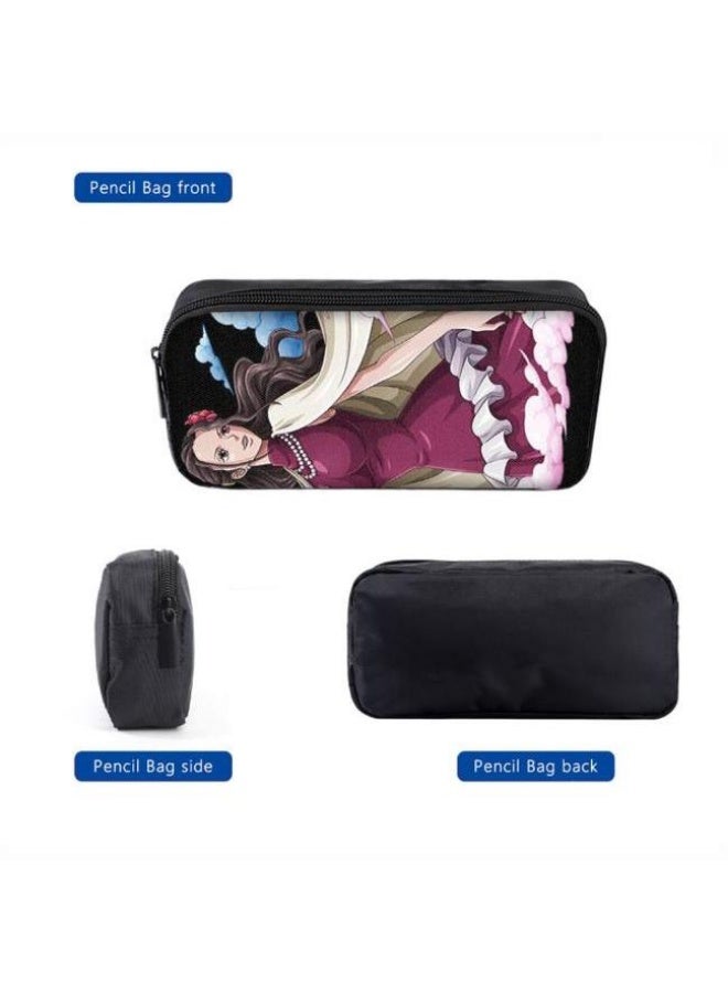 general The latest universal cartoon printed three piece practical bag combination (suitable for students, children, friends, outings, mountain climbing, etc.) - Image 2