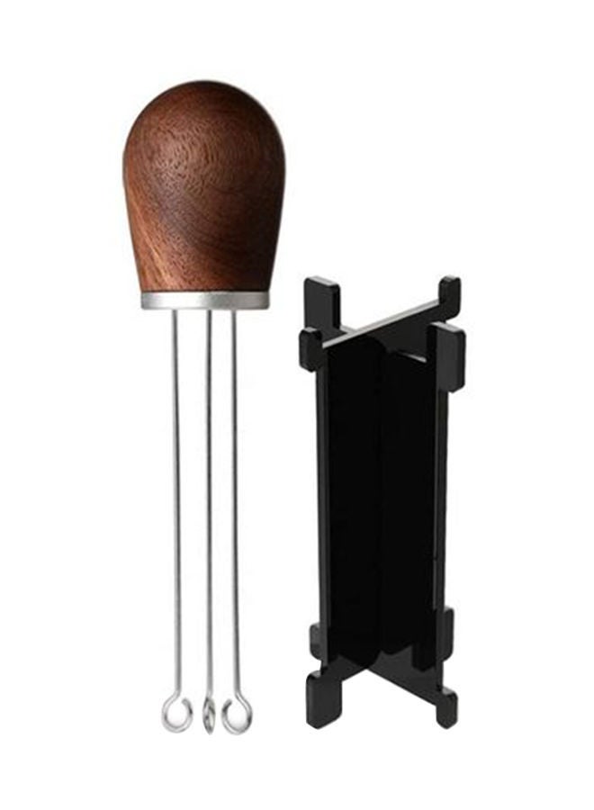 Needle Coffee Distributor Brown/Silver