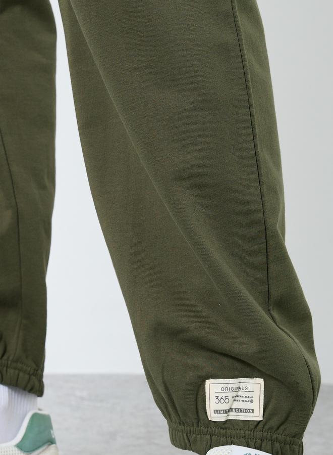 Styli Relaxed Fit Slogan Print Joggers - Image 3