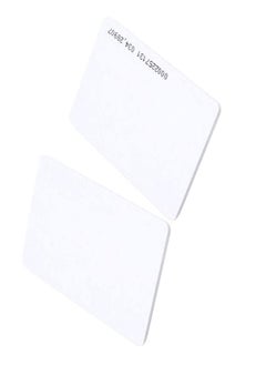 RFID 125khz  Clamshell ID Card TK4100 Number Printed Card Compatible with EM4100 Support ID Smart Card Entry Access Control System Key Card, Membership Card  Not for Copy 20 Pieces