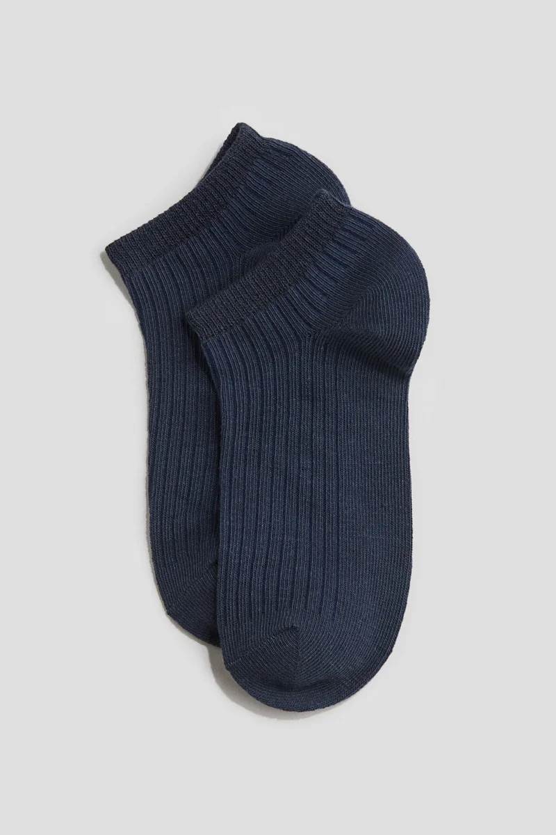 H&M 5-pack rib-knit trainer socks