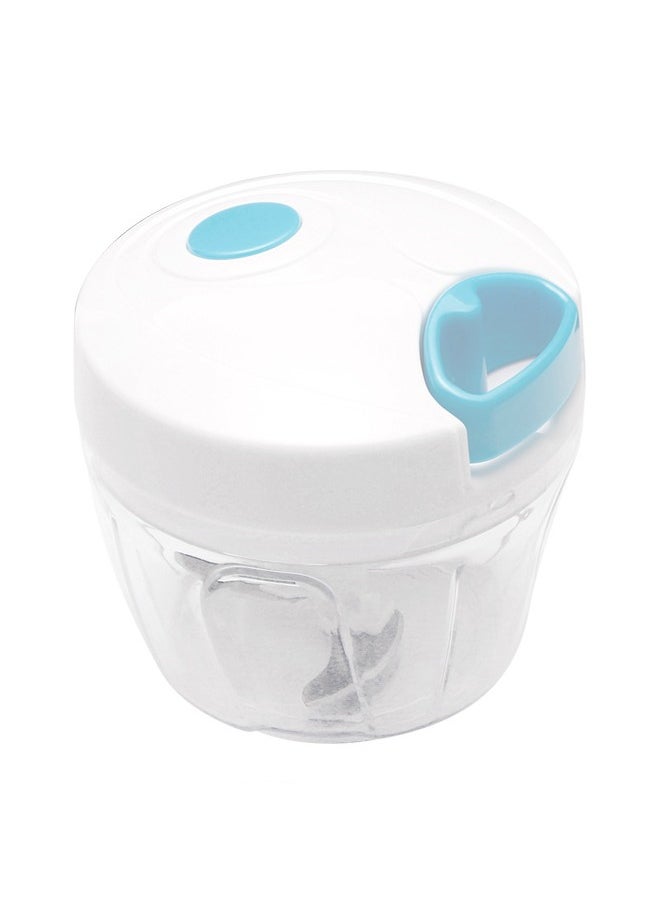ATM Easy Spin Cutter, Manual Vegetable and Fruit Chopper with Hand-Pull Mechanism  - Image 1