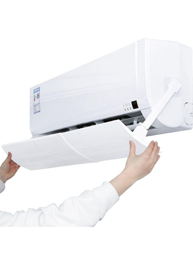 Arabest Air Conditioner Wind Deflector Anti Direct Blowing Wind Deflector Telescopic Universal Wall Mounted Air Conditioner Air Outlet Wind Deflector Artifact  - Image 1
