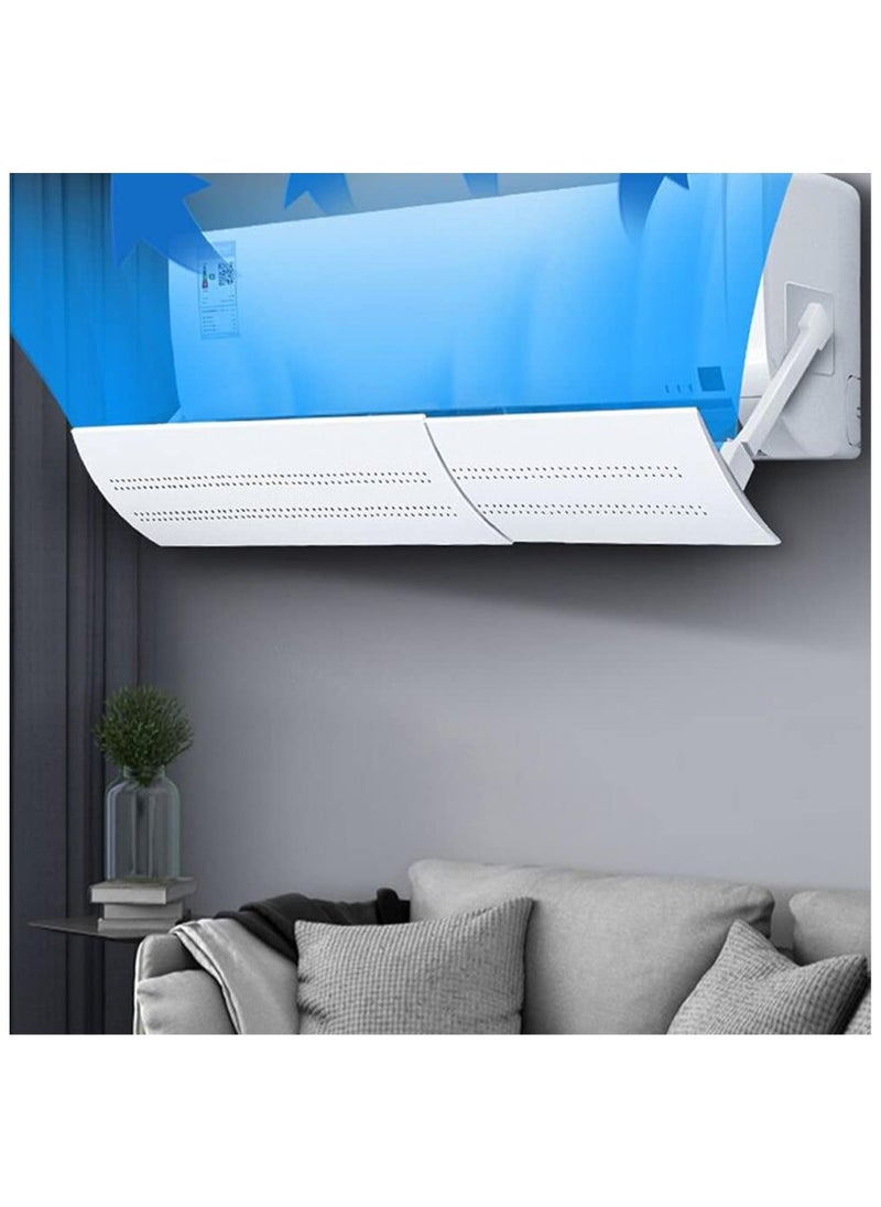 Arabest Air Conditioner Wind Deflector Anti Direct Blowing Wind Deflector Telescopic Universal Wall Mounted Air Conditioner Air Outlet Wind Deflector Artifact  - Image 2
