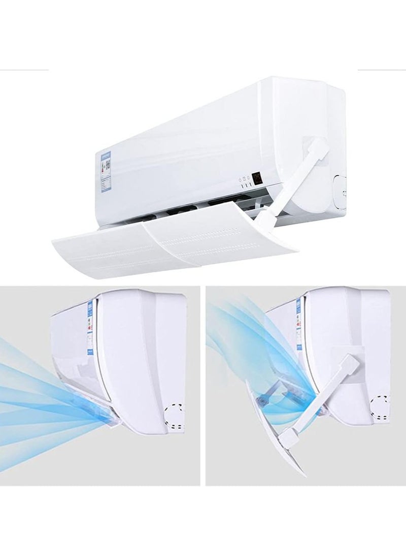 Arabest Air Conditioner Wind Deflector Anti Direct Blowing Wind Deflector Telescopic Universal Wall Mounted Air Conditioner Air Outlet Wind Deflector Artifact  - Image 4
