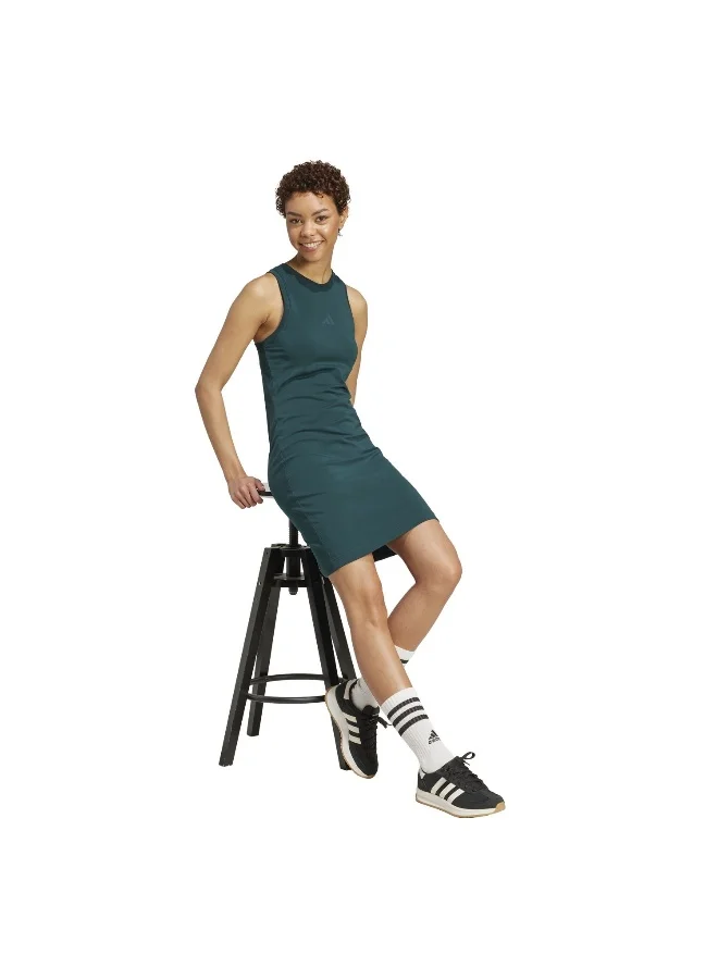 abigail morris green dress porn adidas Run Icon 3-Stripes Women's Dress – RUNNERS SPORTS main image 0