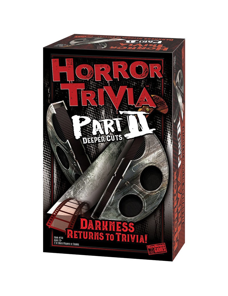 Endless Games Horror Trivia Part II by Goliath Includes 300 New Trivia Questions for 2 or More Players Ages 13 and up - Image 3