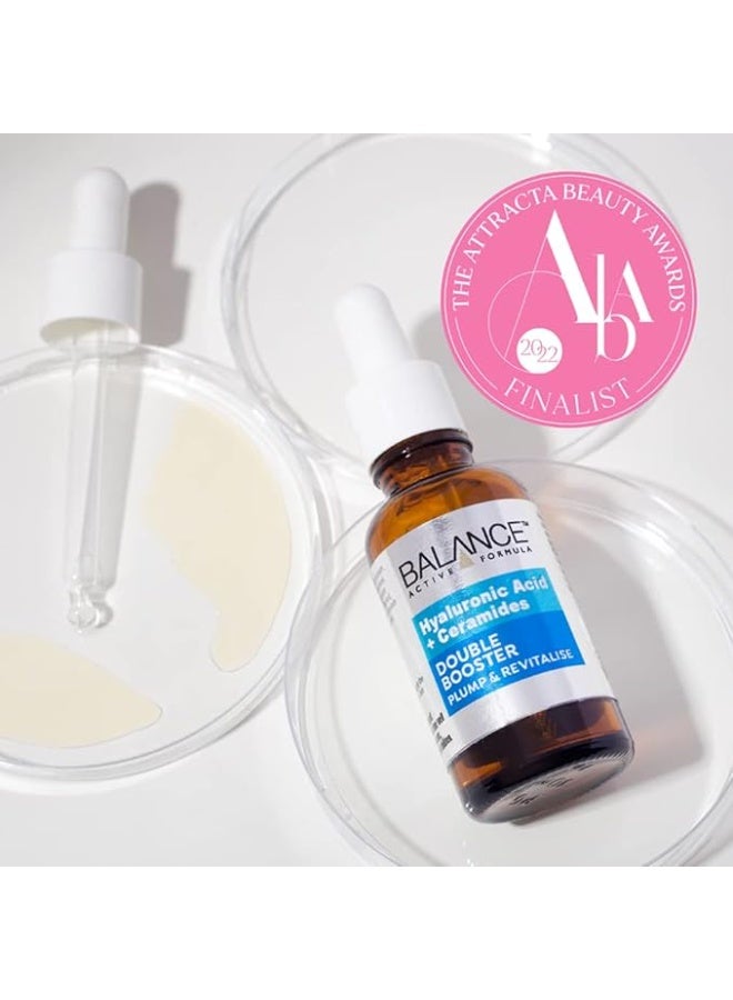 بالانس أكتيف فورميولا تركيبة متوازنة نشطة حمض الهيالورونيك + سيراميدات معزز مزدوج (30 مل) - يحتوي على مكونات نشطة مبتكرة تخترق البشرة لترطيبها. - Image 5