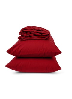 Fitted Sheet Set Burgundy 180x200 - pzsku/Z55757ABC7C2E9B1DE238Z/45/_/1668262216/b60c29cb-fd8c-4a8b-aaf4-7edd75231793