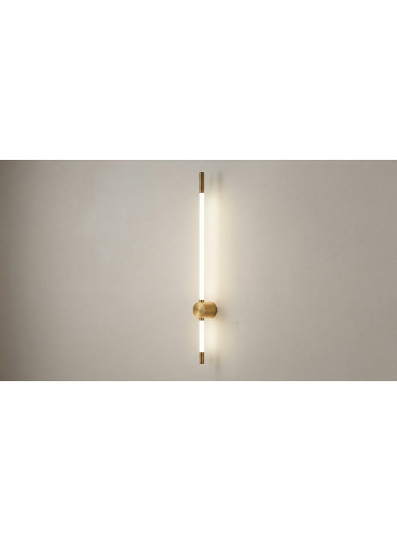 Modern Linear LED Wall Sconce, Golden - Image 5