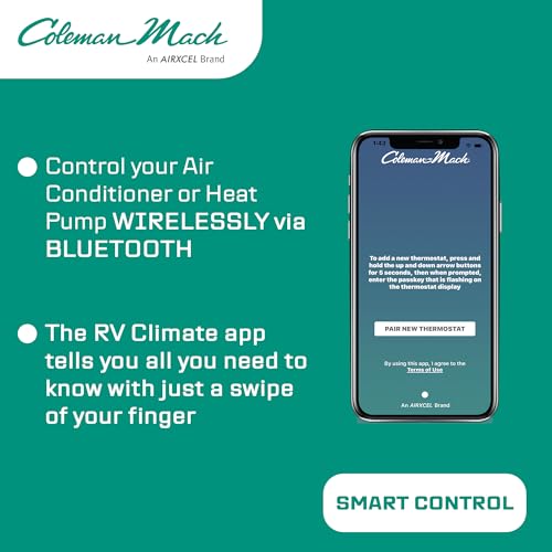 Coleman Airxcel 81-0980 ADB يدوي بلوتوث جاهز للتدفئة - Image 3