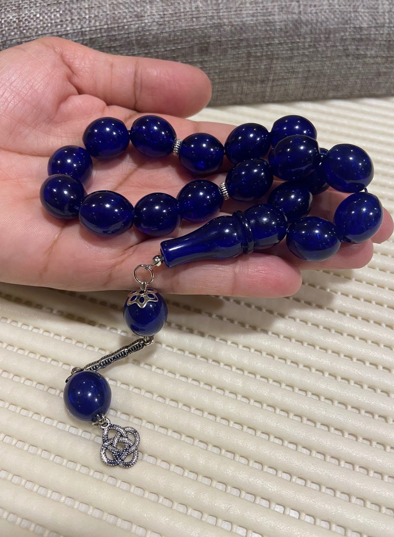 Faturan Prayer Beads For Men 17 Beads Size 13.5mm*15.5mm - Image 3