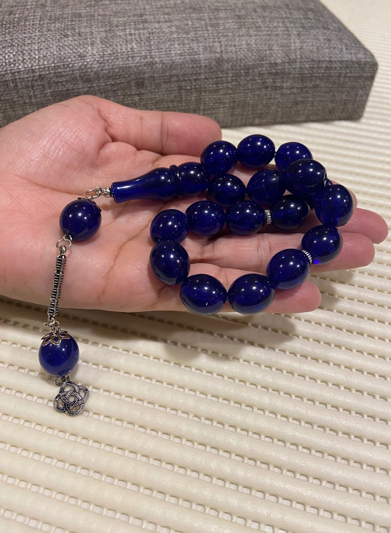 Faturan Prayer Beads For Men 17 Beads Size 13.5mm*15.5mm - Image 1
