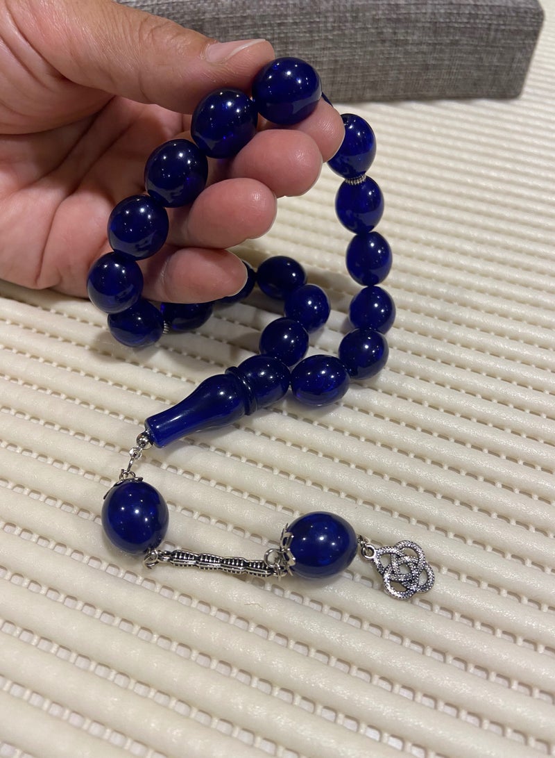 Faturan Prayer Beads For Men 17 Beads Size 13.5mm*15.5mm - Image 4
